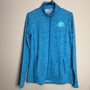 Nike Golf Dri Fit PyeongChang 2018 NBC Jacket